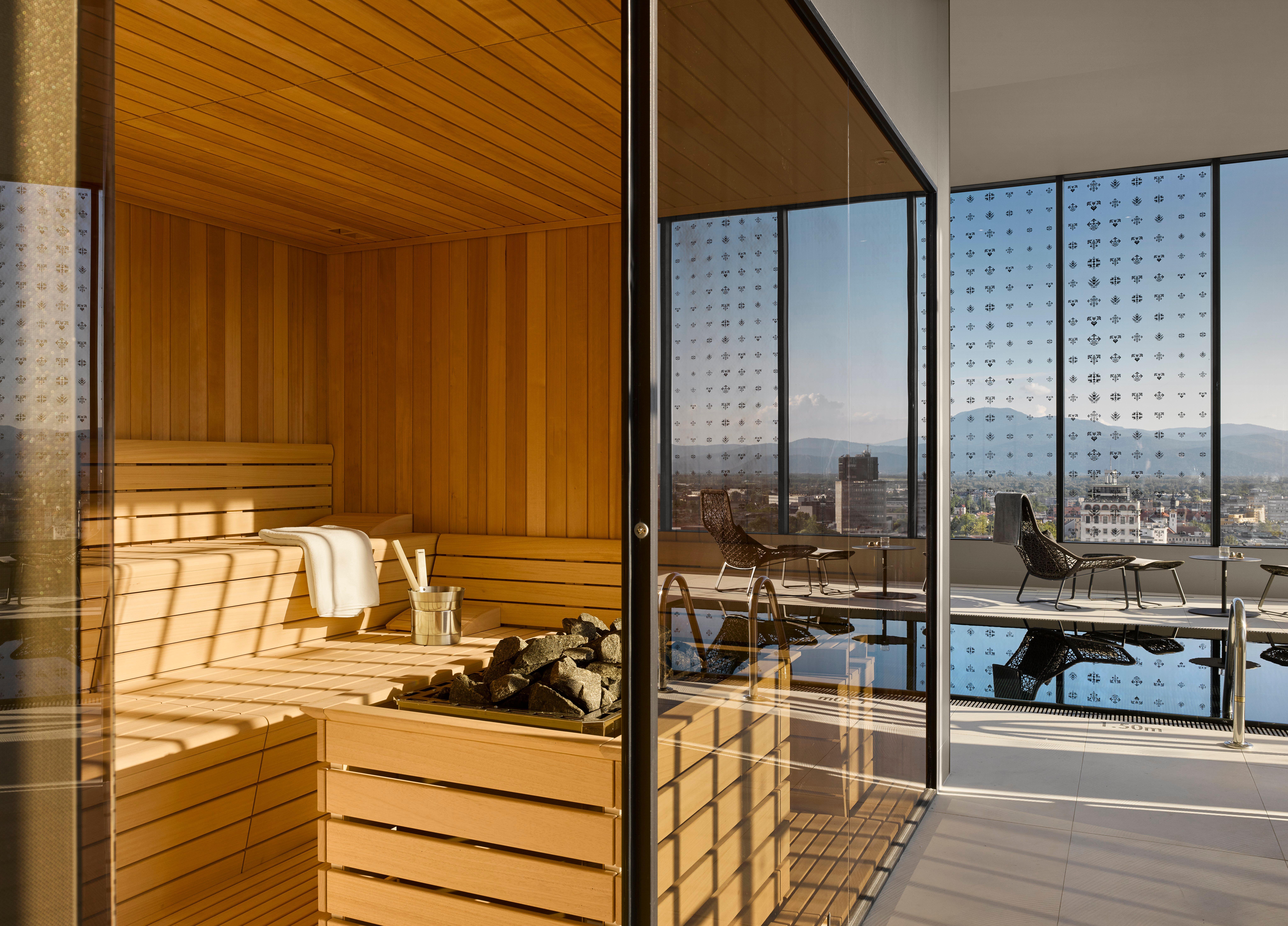 卢布尔雅那洲际酒店 外观 照片 Sauna