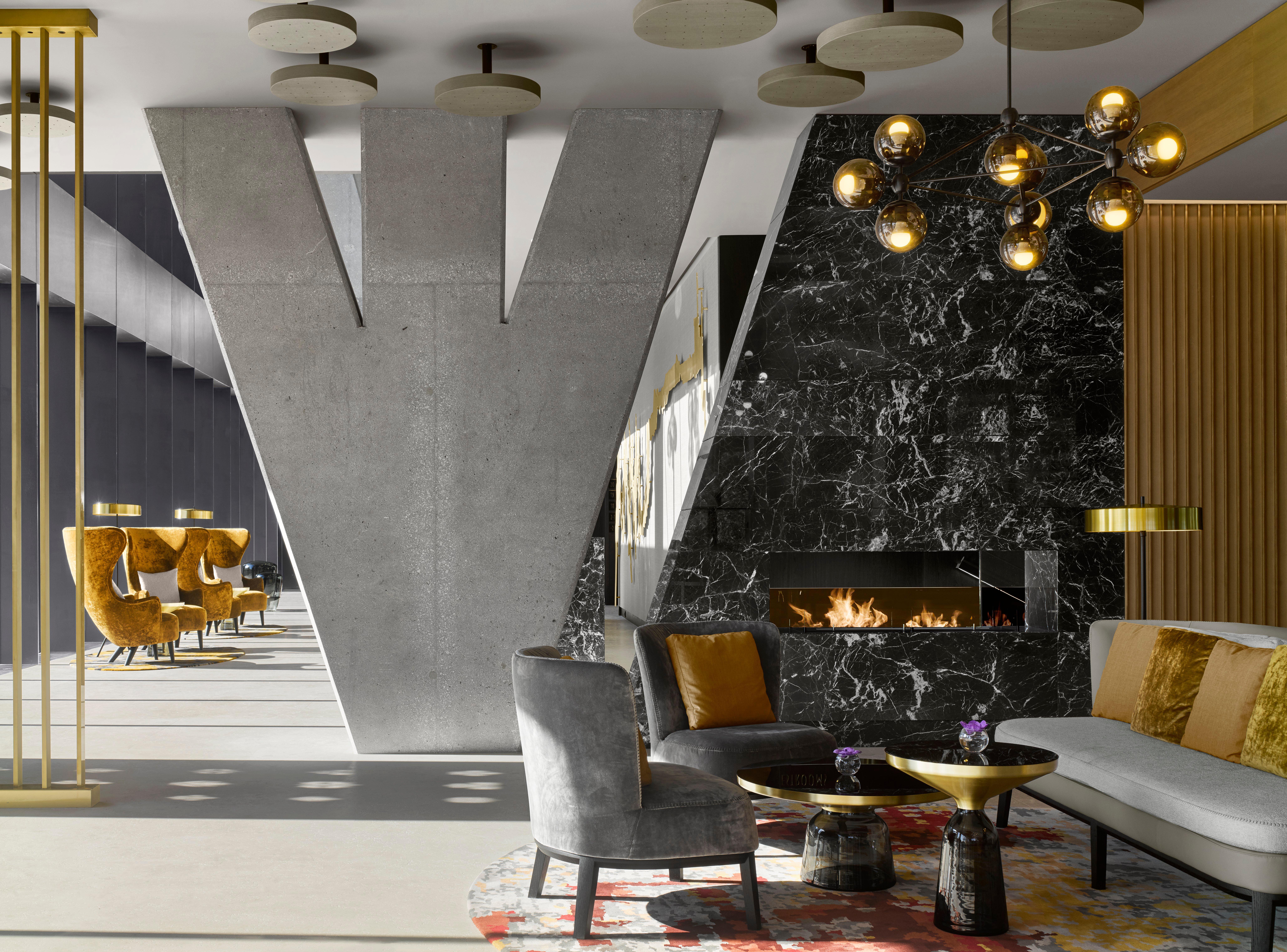 卢布尔雅那洲际酒店 外观 照片 The lobby of the hotel