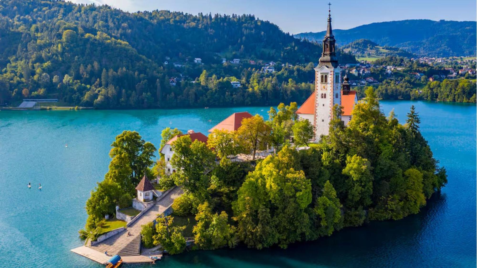 卢布尔雅那洲际酒店 外观 照片 Bled Island